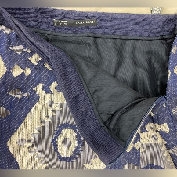 Zara Navajo printed wrap mini skirt - Picture 6 of 6
